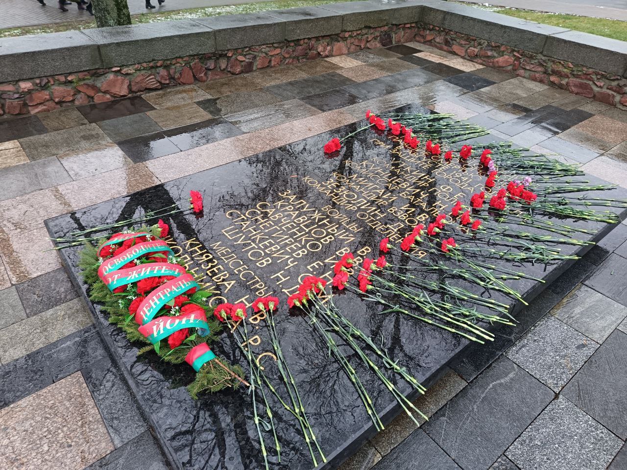 Дворец творчества на митинге к годовщине освобождения Гомеля