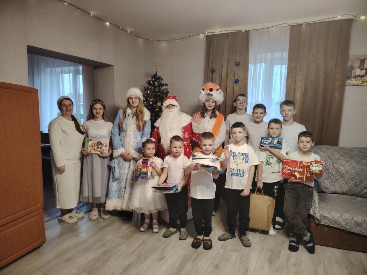 Новый год в каждый дом — эстафета добрых дел