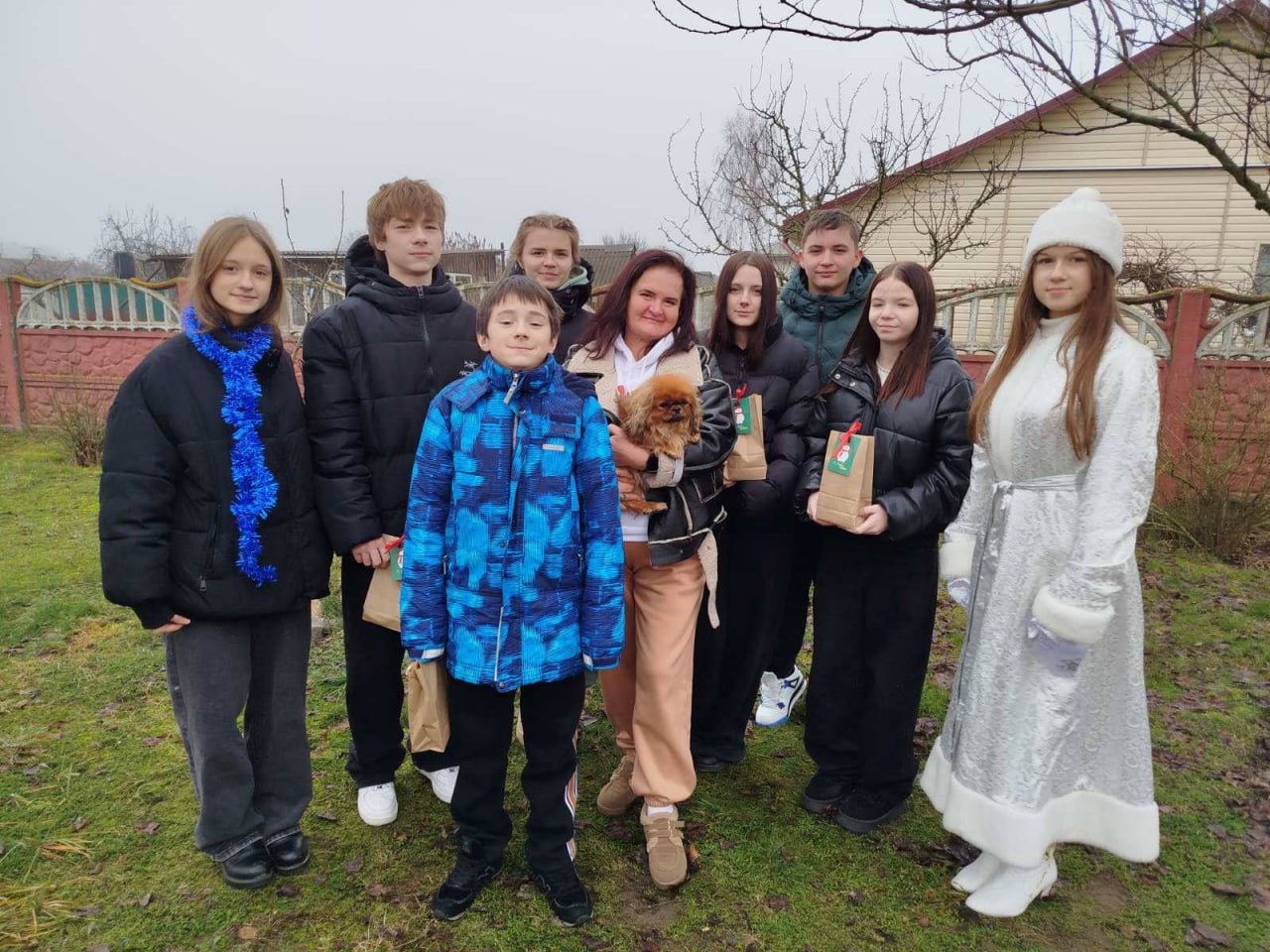 Новый год в каждый дом — эстафета добрых дел