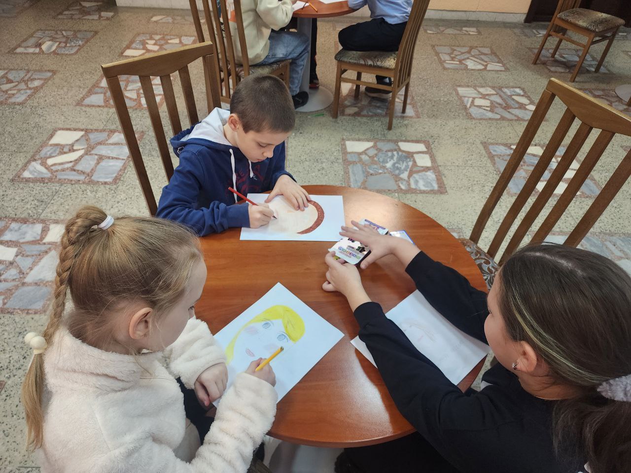 Профориентационная игра «Автопортрет»