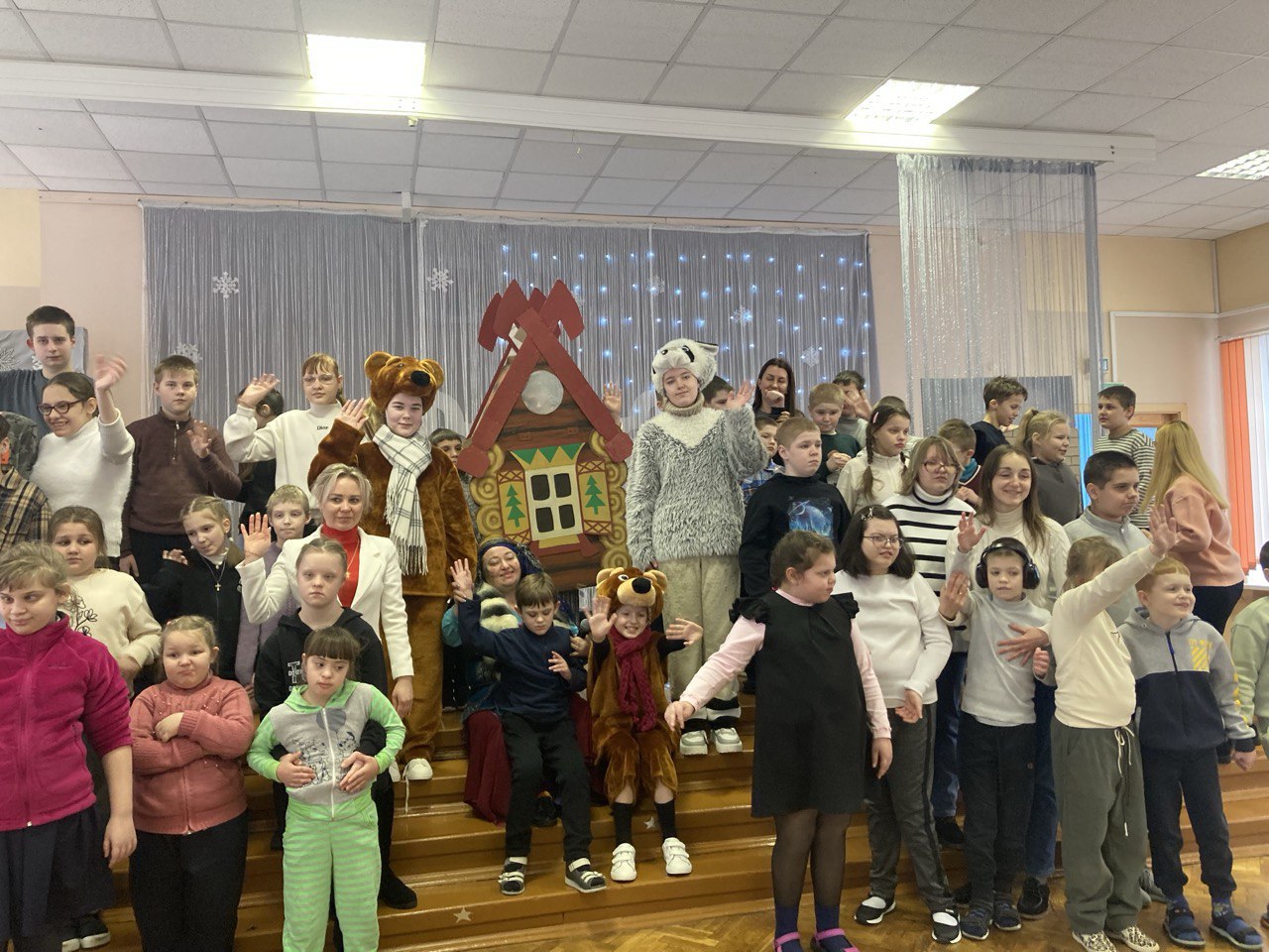 Зимняя сказка для воспитанников школы-интерната