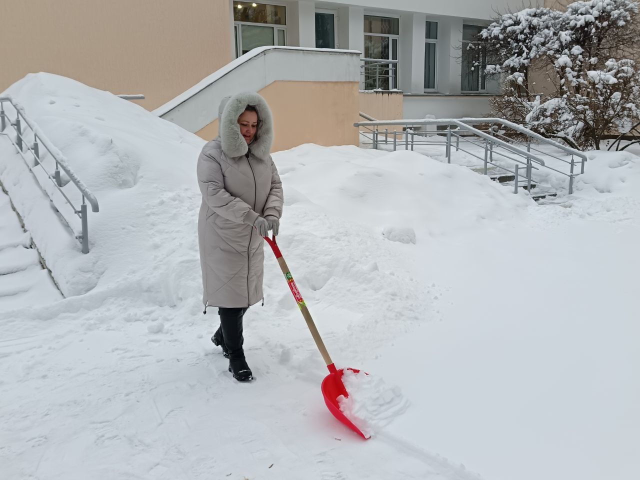 Снежный десант Дворца снова в деле
