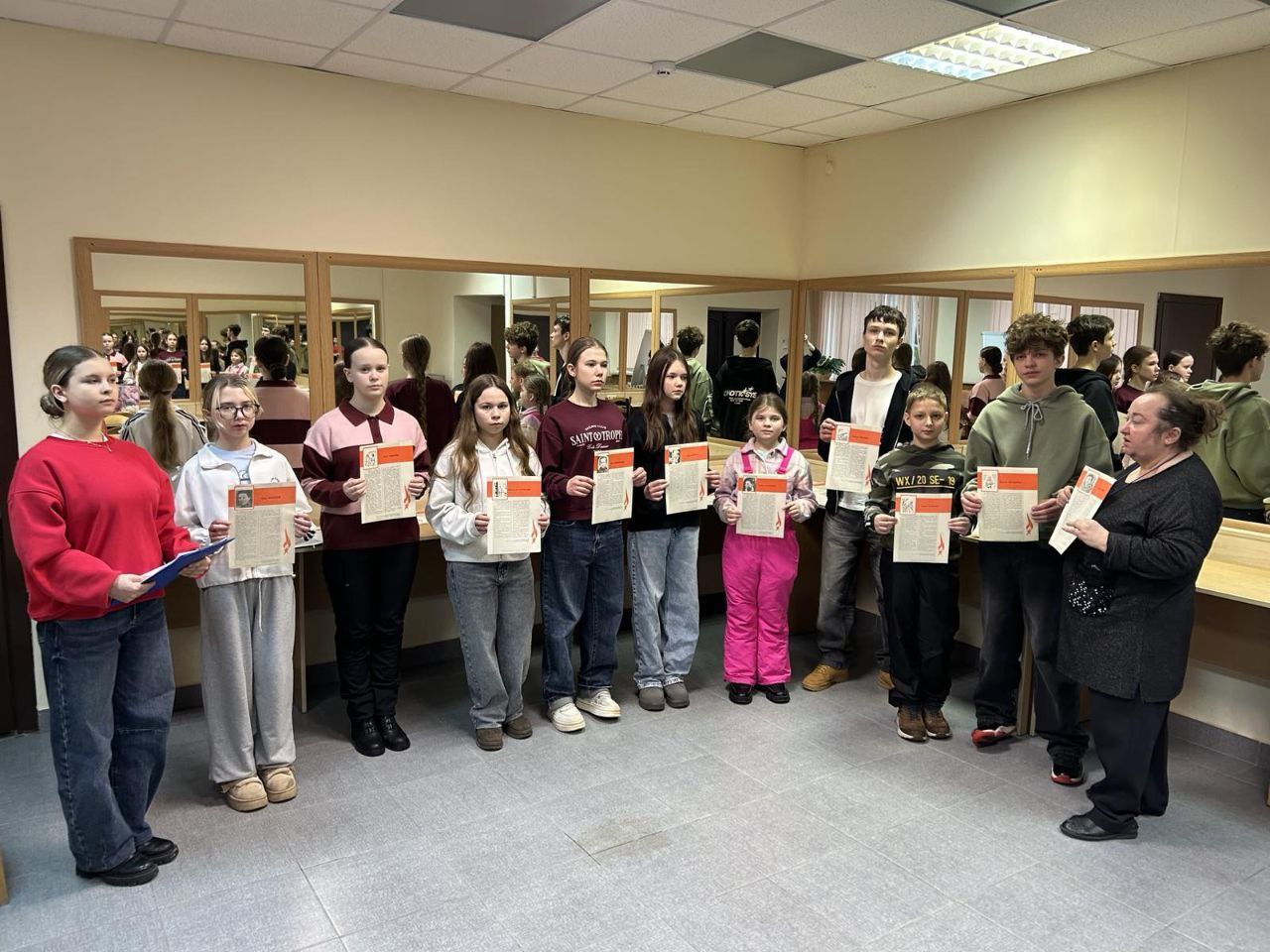 Мероприятие ко Дню юного героя-антифашиста