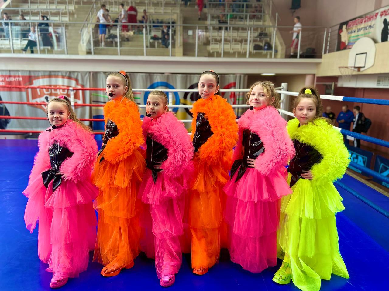 Юные артисты «Карусели» зажгли ринг