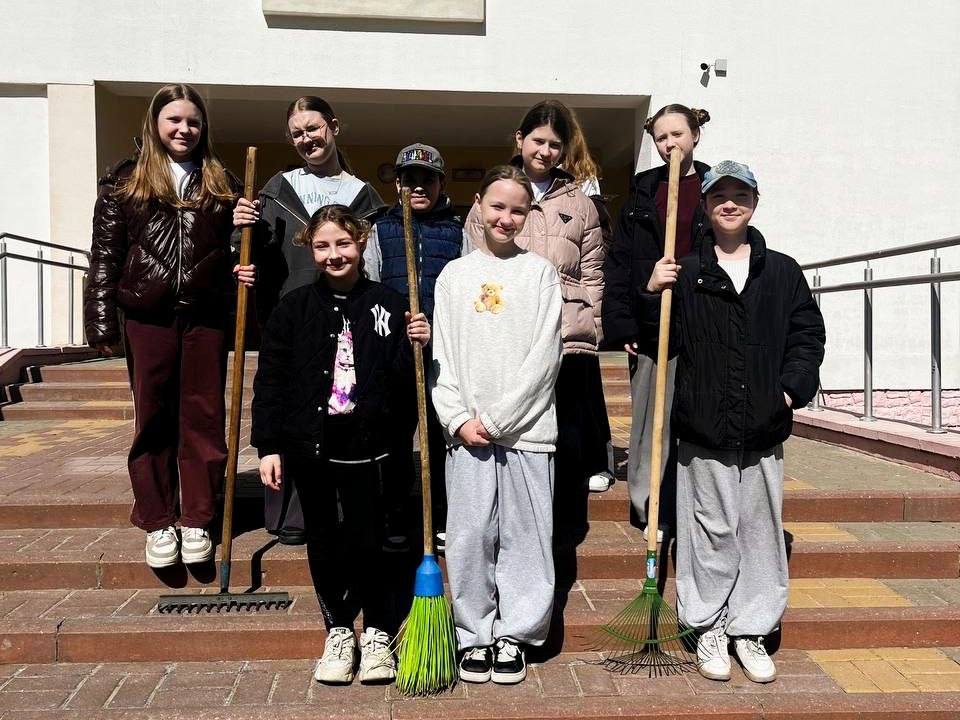 Трудовой десант в действии